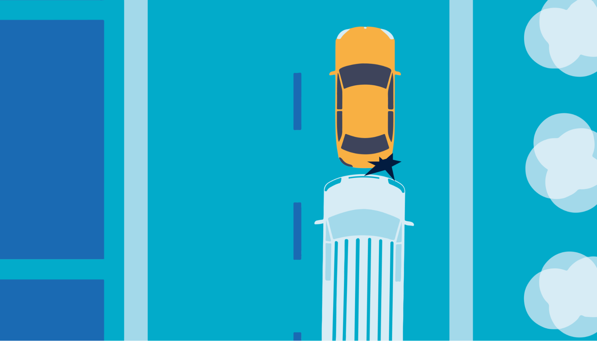 Road Accident Road crash involving a commercial vehicle