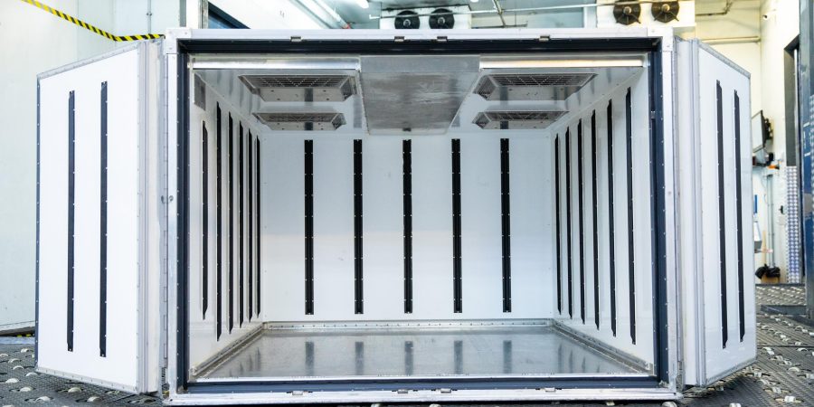 Reefer The reefer that Cathay Pacific uses to keep vaccines cool