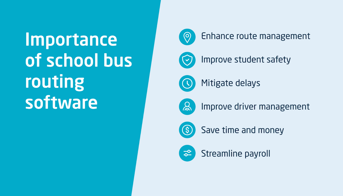 Why school bus routing software is crucial