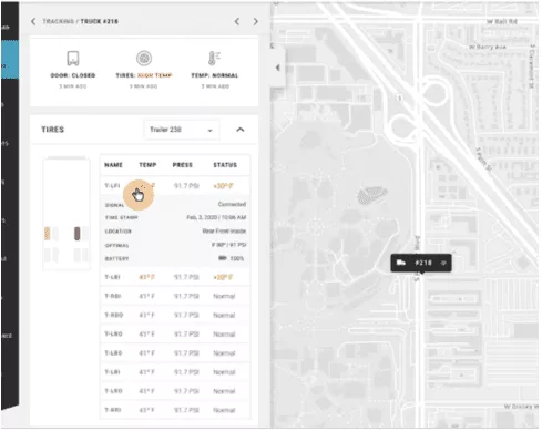 CalAmp uses sensors to monitor trailer health