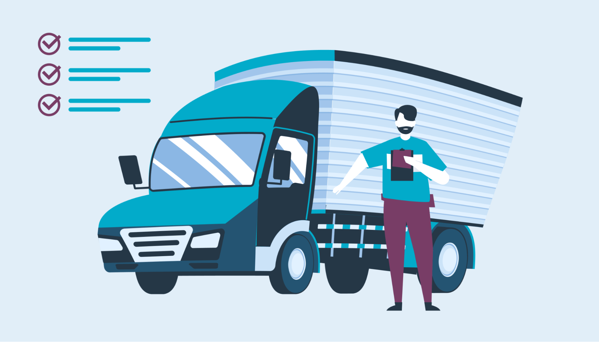 Complete CDL Pre Trip Inspection Checklists CalAmp