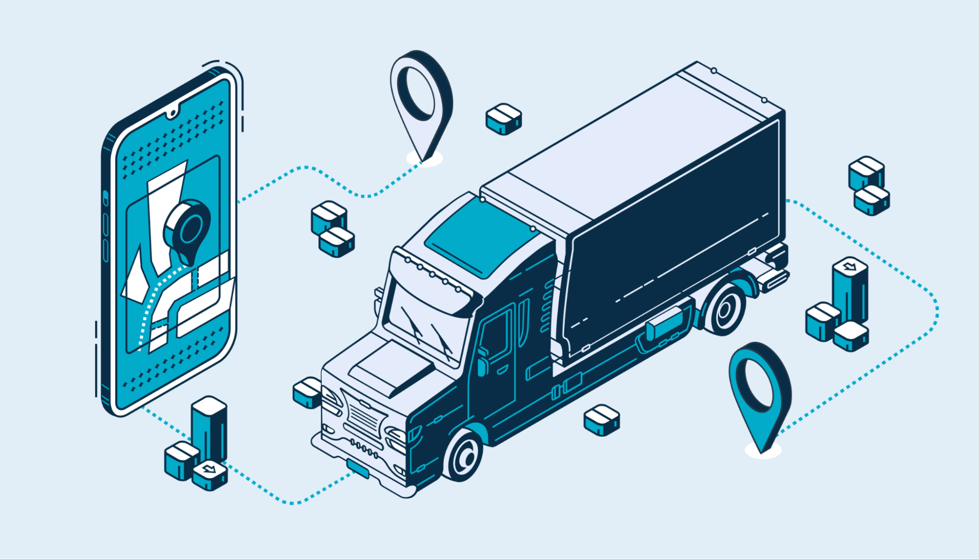 Commercial GPS tracking for fleets CalAmp
