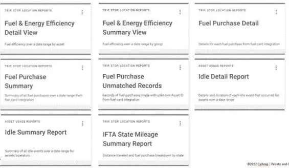 CalAmp allows you to track and optimize fuel usage