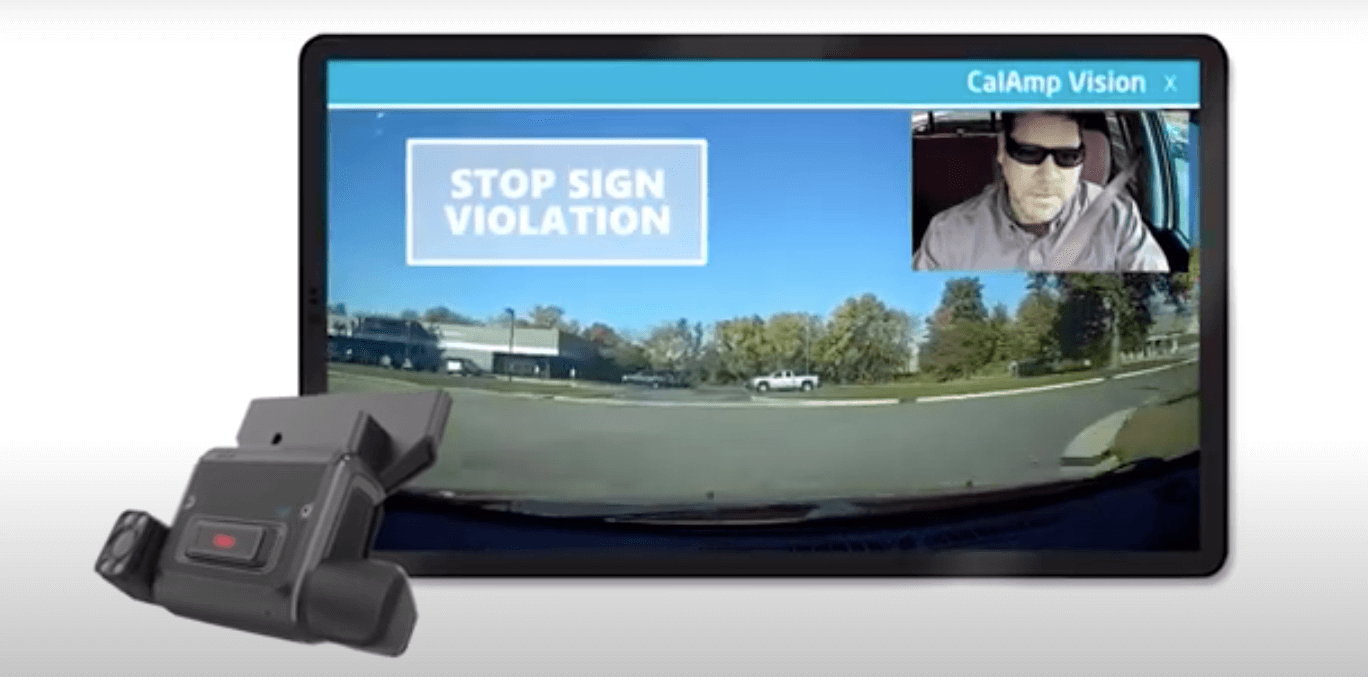 Sign Violation Alert in CalAmp Image of sign violation alert in CalAmp