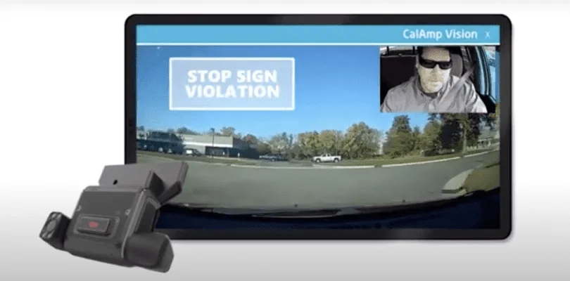 In-cab alert from CalAmp iOn