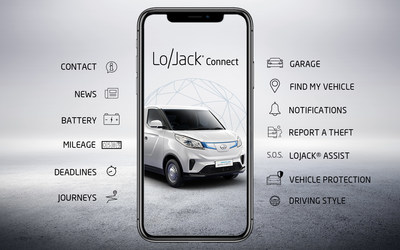 The LoJack® Connect app